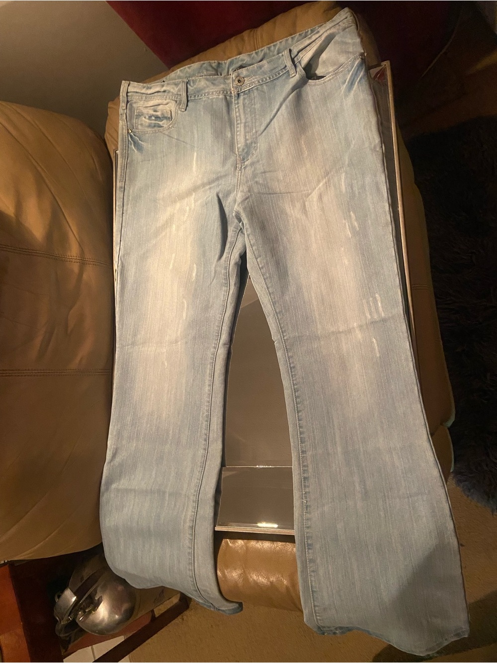Buffalo David Bitton Light Blue Relaxed Men's Jeans